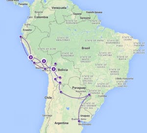 South America Map 1