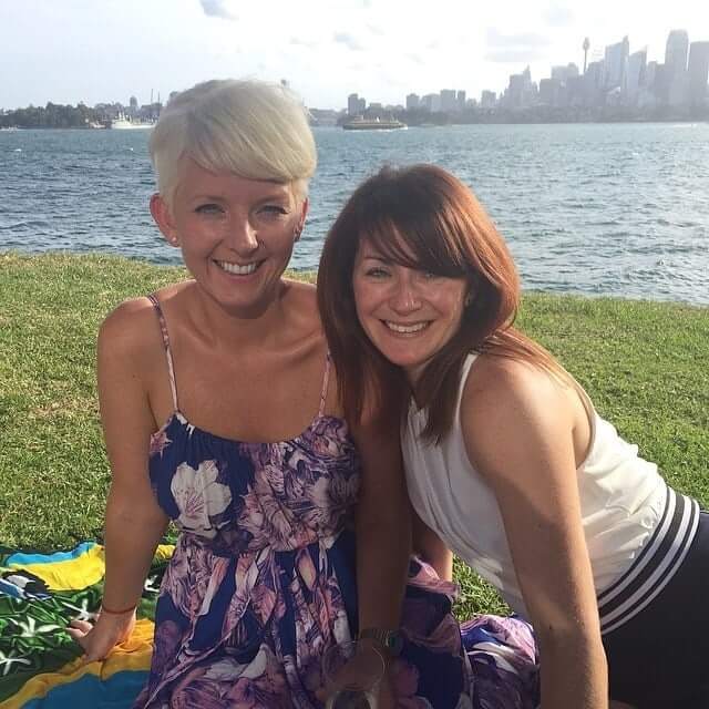 Picnic Scene With My Friend Andrea