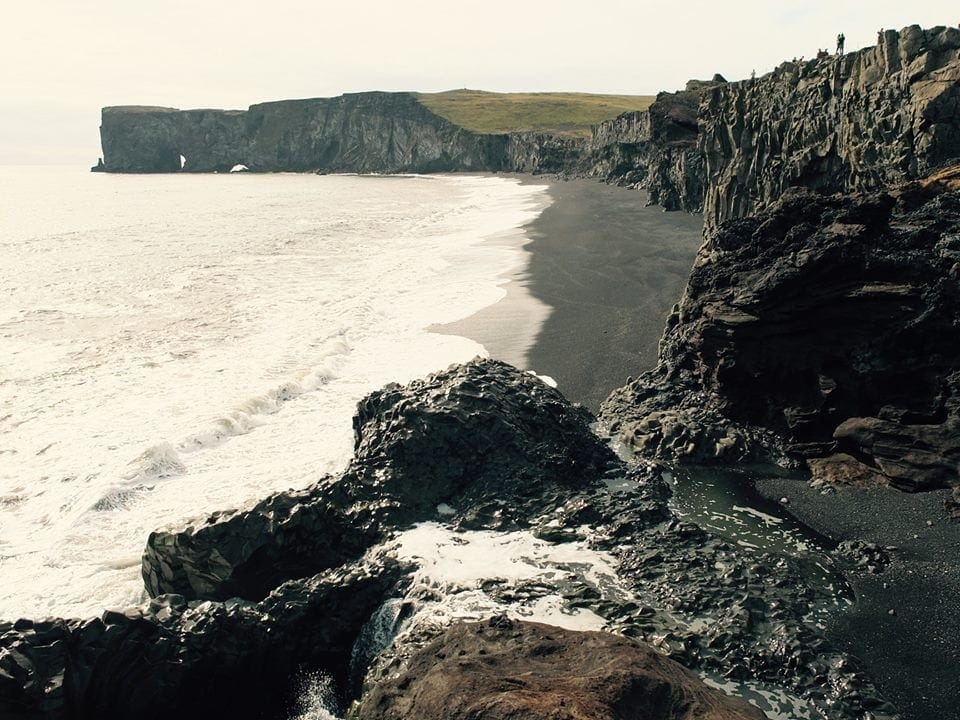 black beach iceland 