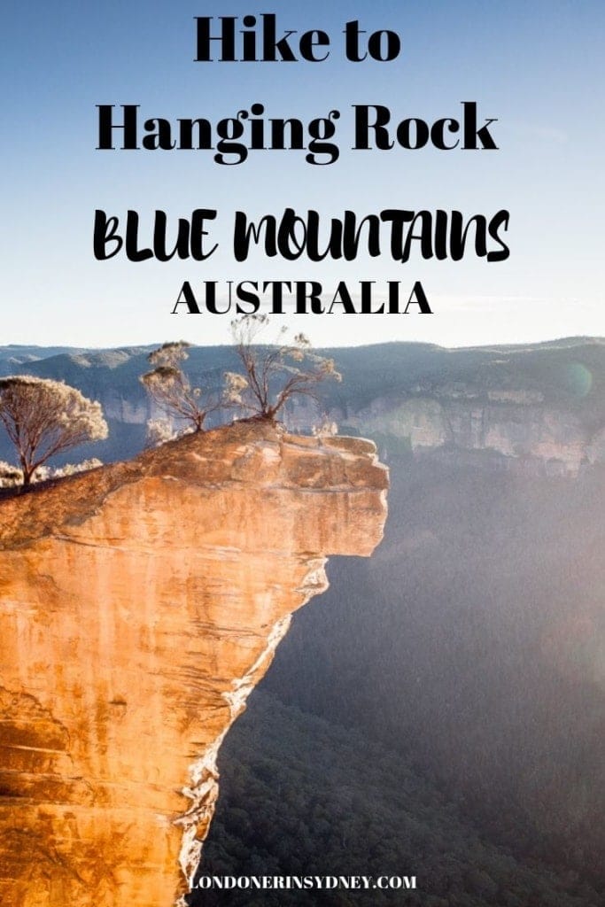 Hike-to-Hanging-Rock-blue-mountains - Londoner In Sydney Hanging-Rock-in-blue-mountains