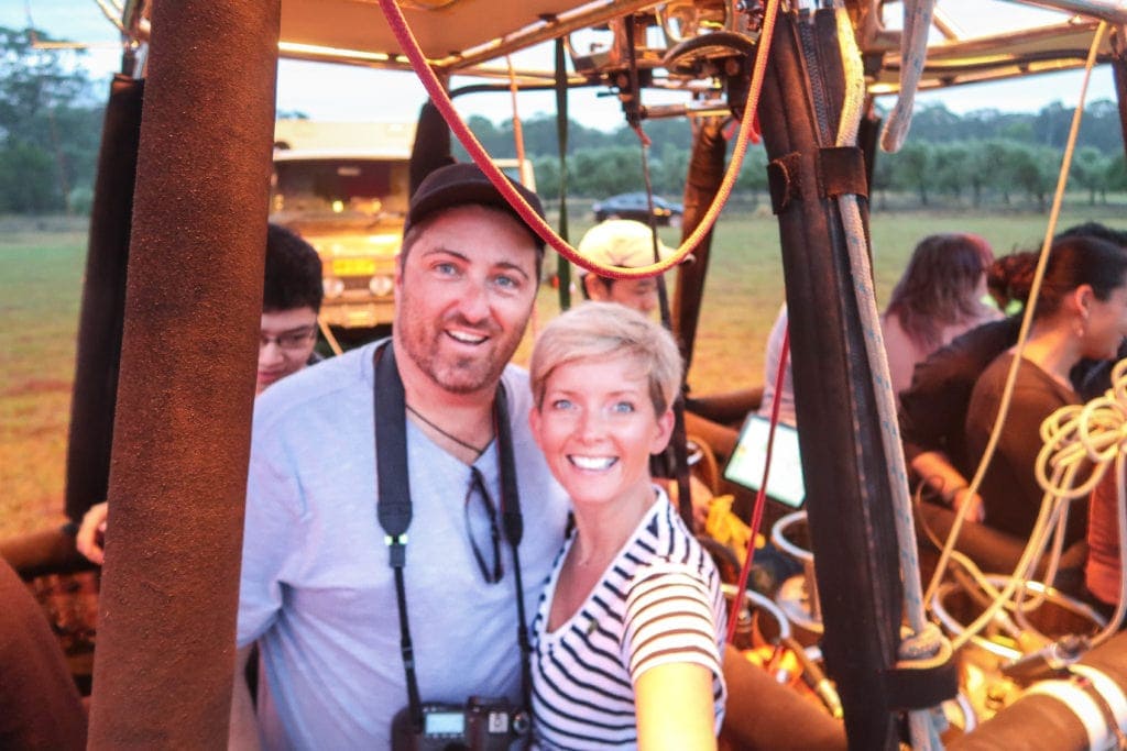 sunrise-ballooning-hunter-valley-balloon-aloft - Londoner In Sydney hot-air-balloon-hunter-valley