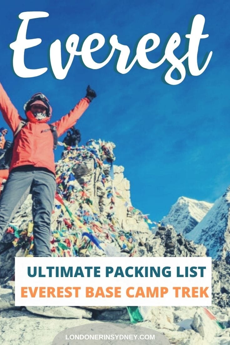 everest-base-camp-packing-list-1 - Londoner In Sydney everest-base-camp-packing-list-1