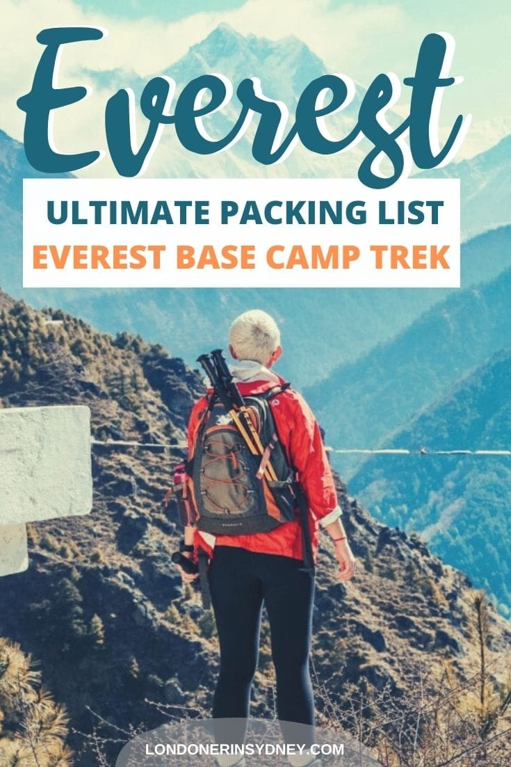 everest-base-camp-packing-list - Londoner In Sydney everest-base-camp-packing-list-1