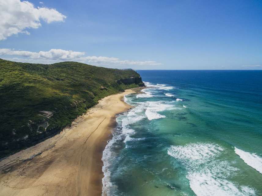 dudley-beach-australia - Londoner In Sydney dudley-beach-australia-drone-shot