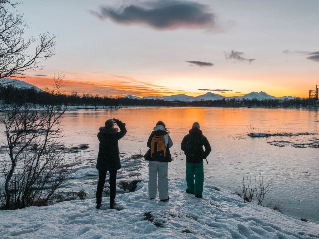 tromso-lake-norway-winter