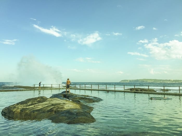 North-Curl-Curl-Rock-Pool-and-Beach - Londoner In Sydney North-Curl-Curl-Rock-Pool-and-Beach