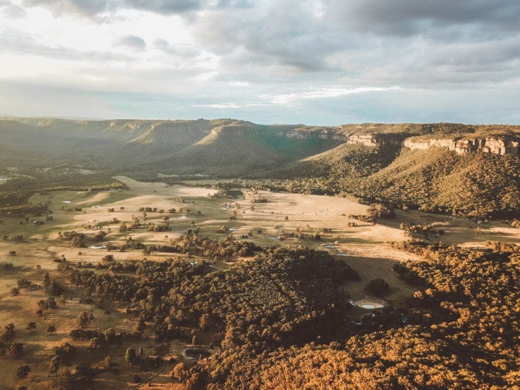 Blackheath-lookout-blue-mountains-drone-shot