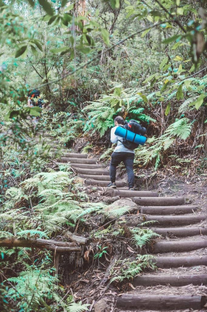 camping-grand-canyon-walk-blue-mountains