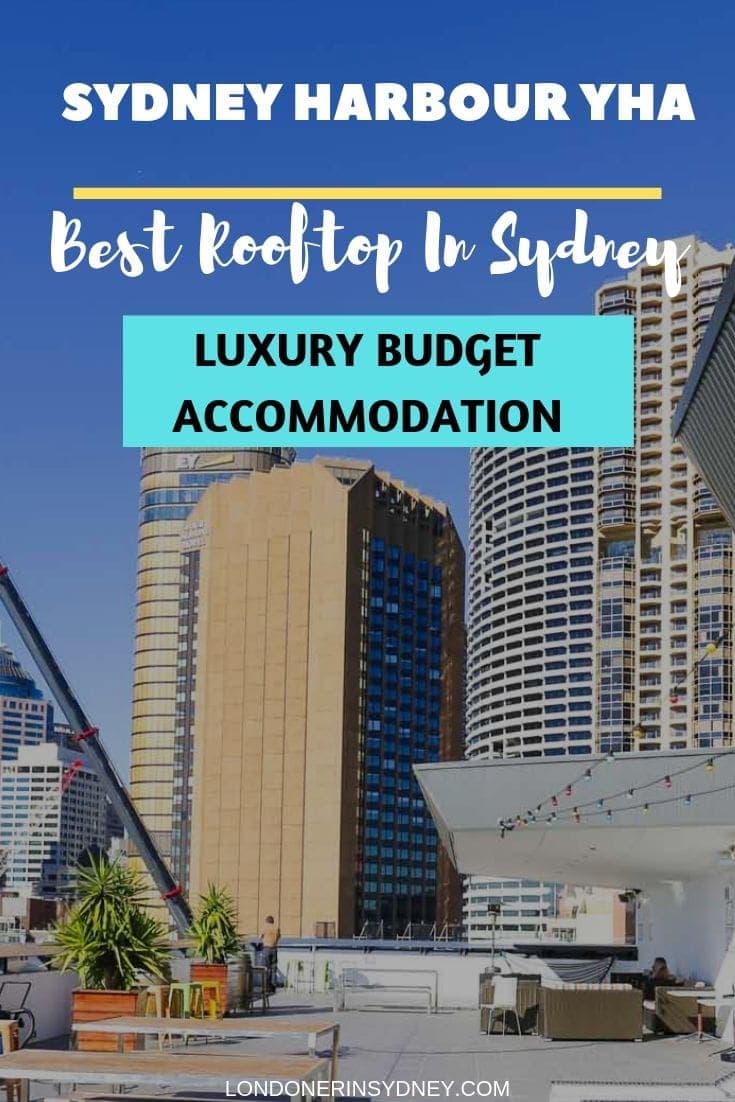 SYDNEY HARBOUR YHA - Londoner In Sydney SYDNEY HARBOUR YHA