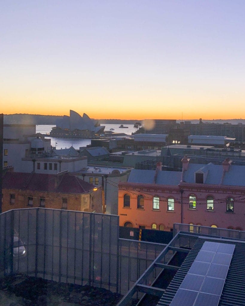 Sydney-harbour-yha-view - Londoner In Sydney Sydney-harbour-yha-view