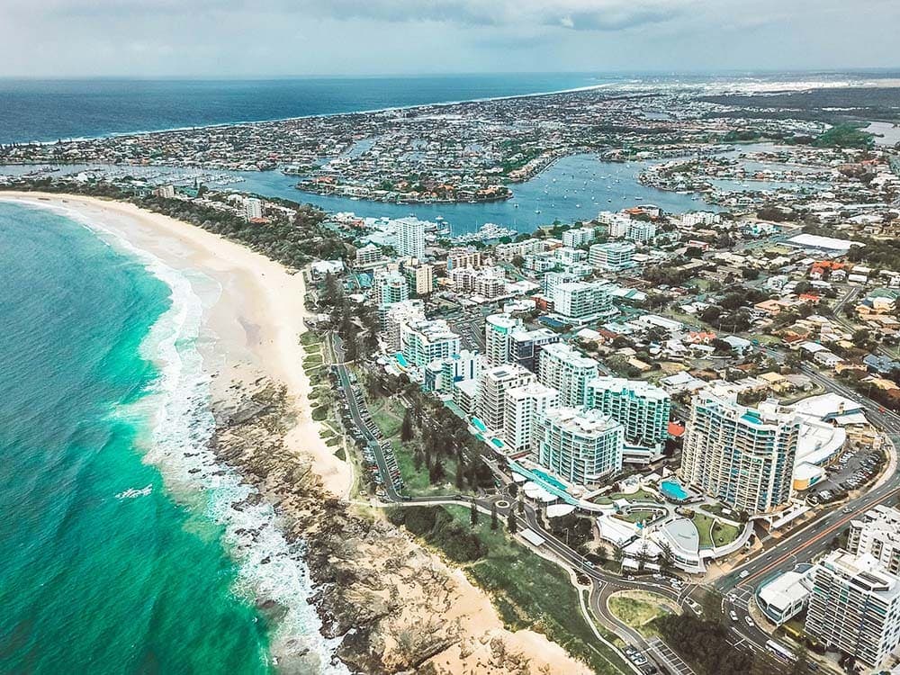 mooloolaba-drone-shot