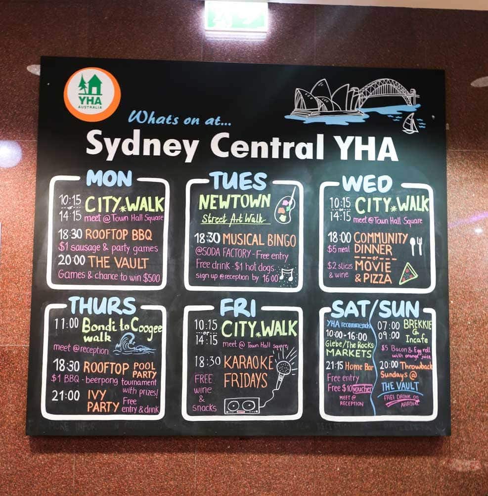 sydney-central-yha-activities - Londoner In Sydney sydney-central-yha-activities