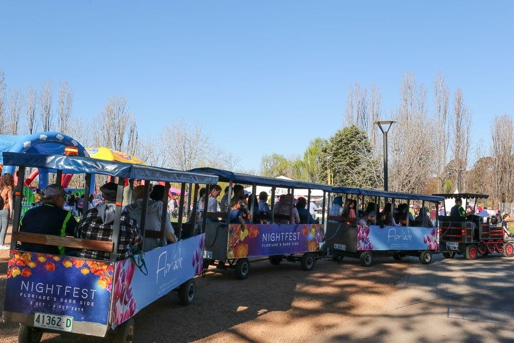 Floriade-train-how-to-get-around - Londoner In Sydney Floriade-train-how-to-get-around