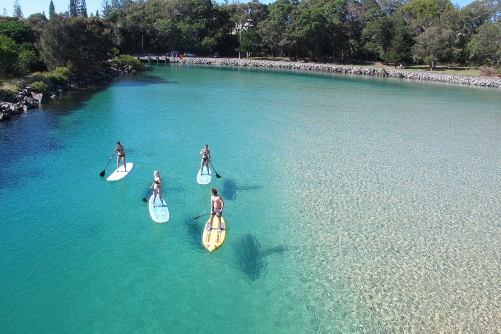 South-West-Rocks-SUP-paddle-boarding