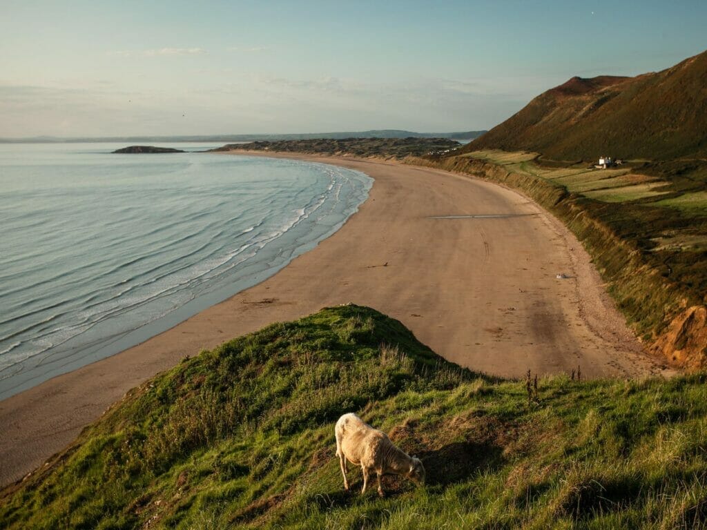 Rhossili-bay-wales - Londoner In Sydney Rhossili-bay-wales