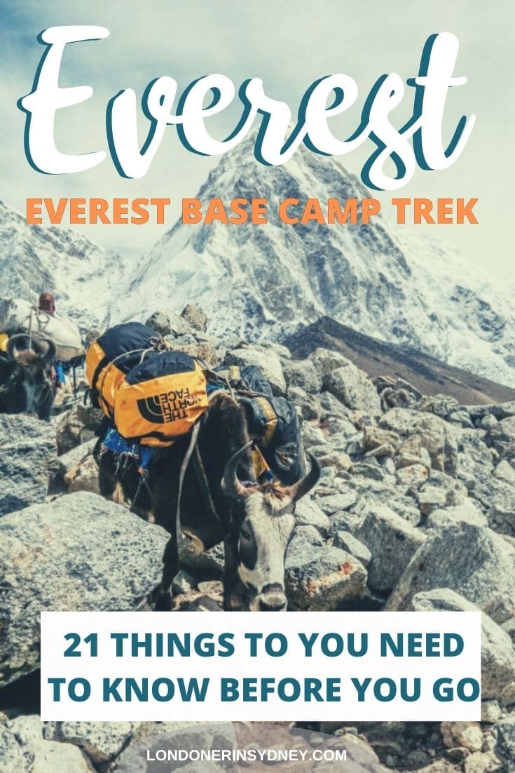 Mount-everest-base-camp-trek - Londoner In Sydney