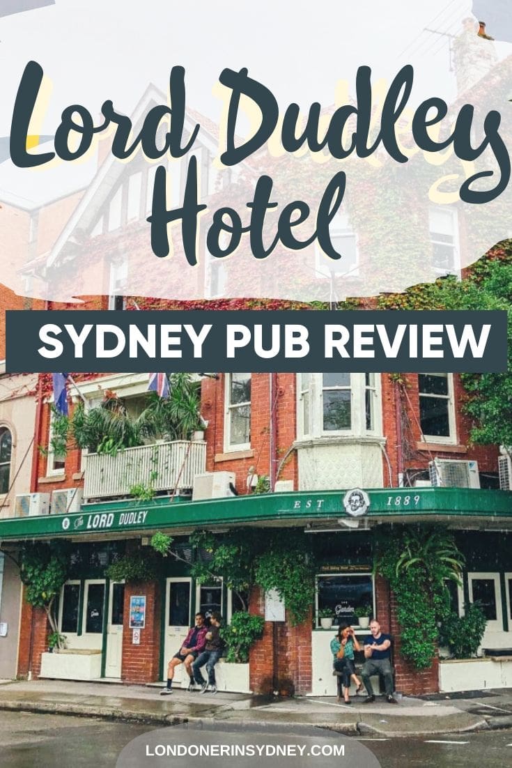 LORD-DUDLEY-BRITISH-SUNDAY-ROAST-IN-SYDNEY - Londoner In Sydney