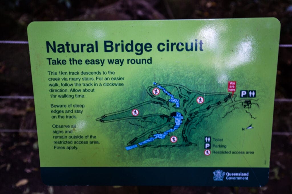 natural-bridge-springbrook-national-park-map