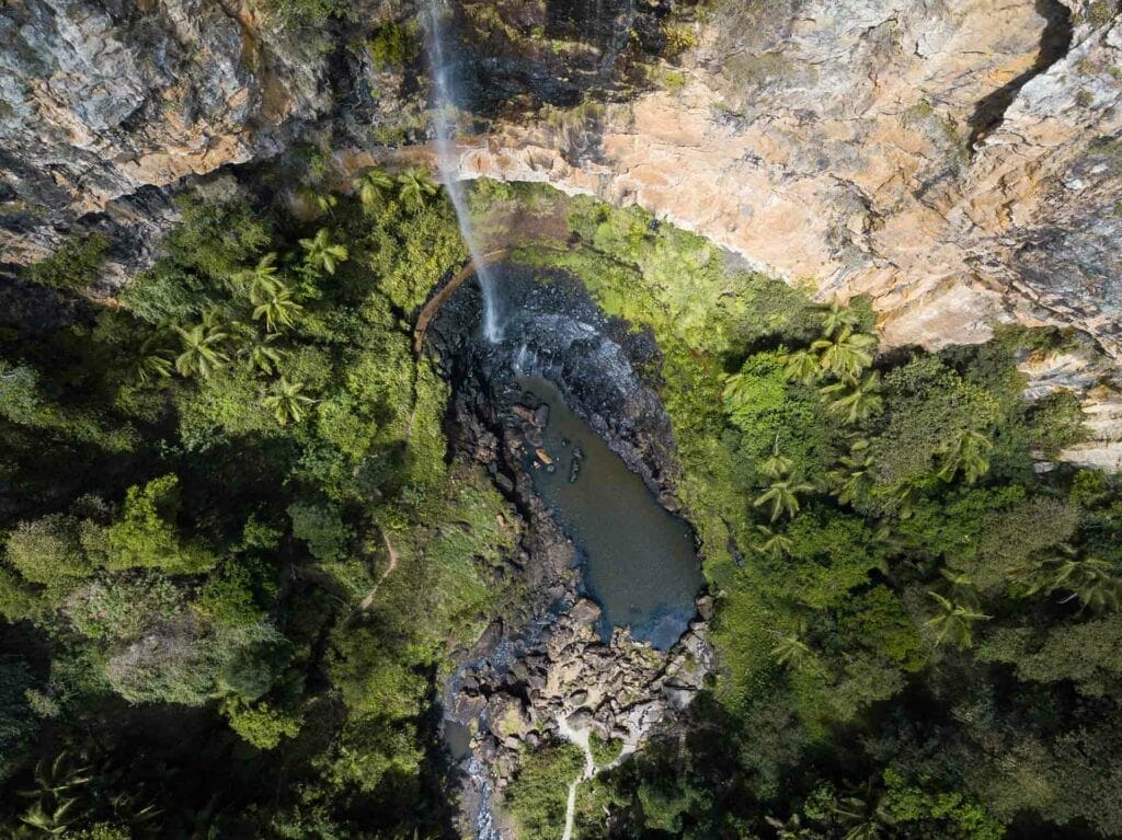 purling-brook-falls-drone-