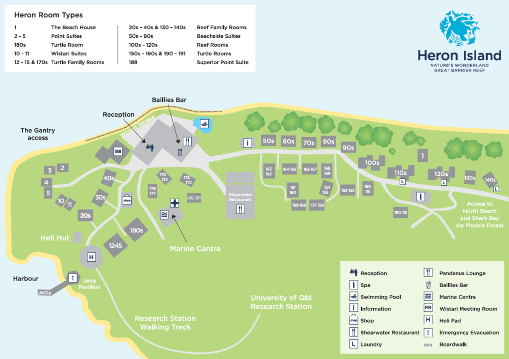 heron-island-resort-map