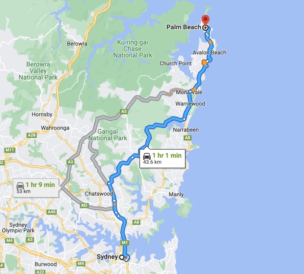 Sydney-to-palm-beach - Londoner In Sydney Sydney-to-palm-beach