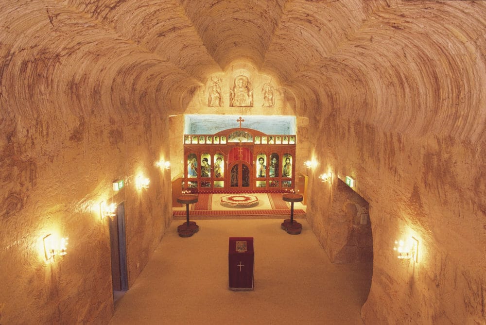 Serbian-Church-underground-church-coober-pedy - Londoner In Sydney Serbian-Church-underground-church-coober-pedy