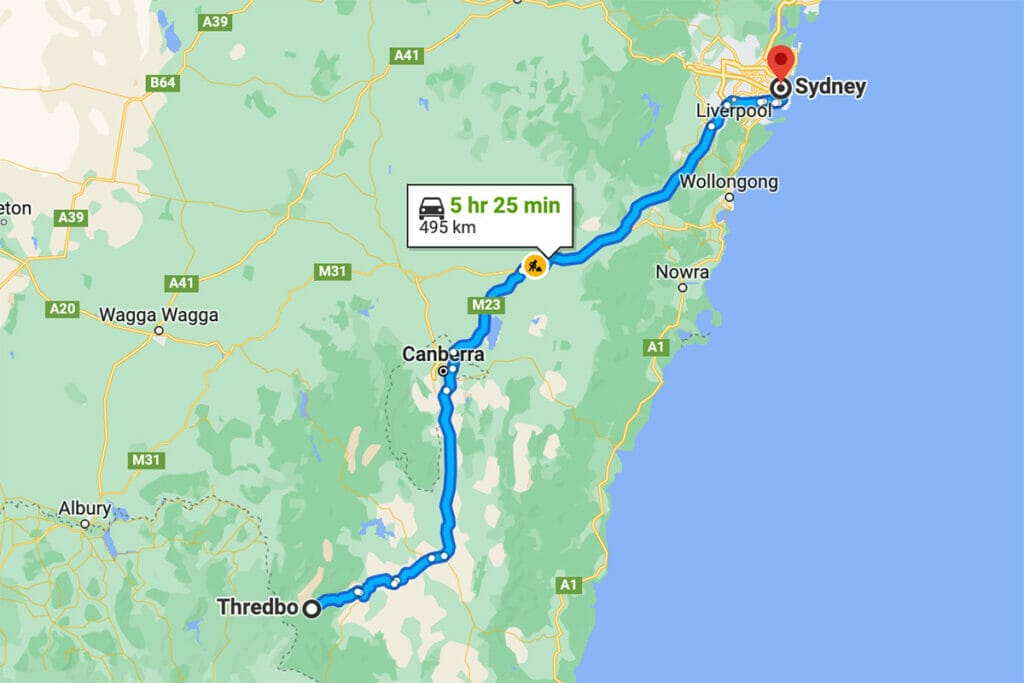 sydney-thredbo-map - Londoner In Sydney sydney-thredbo-map