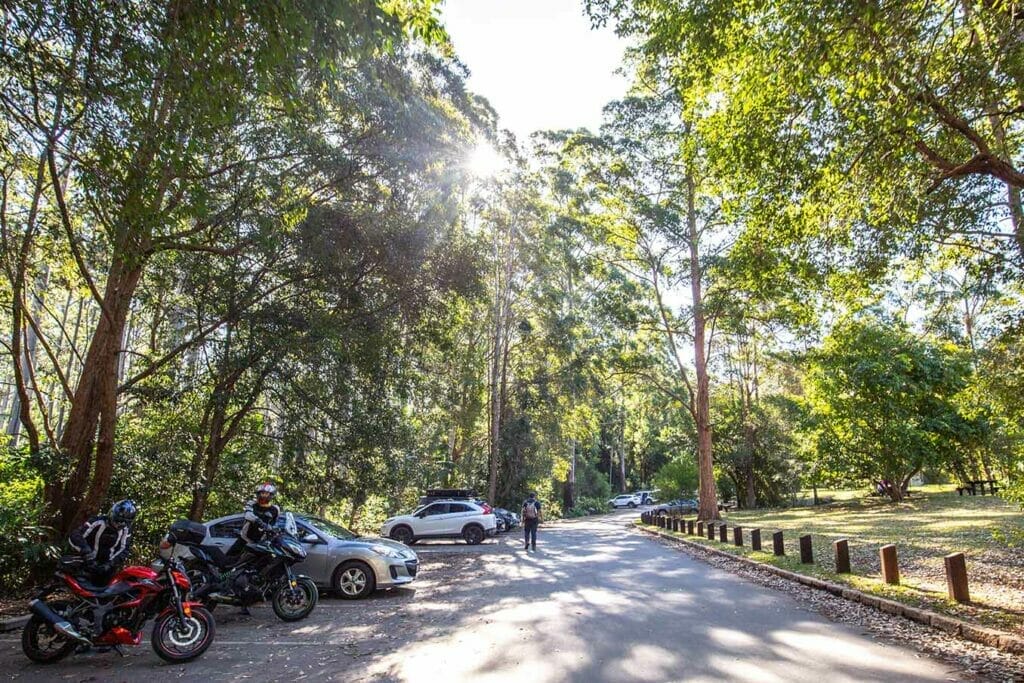 car-par-in-daguilar-national-park