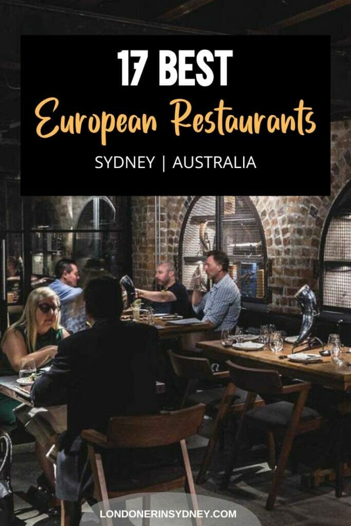 best-european-restaurants-in-sydney