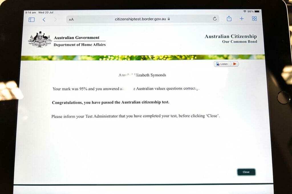 citizenship-test-australia-practice-test - Londoner In Sydney