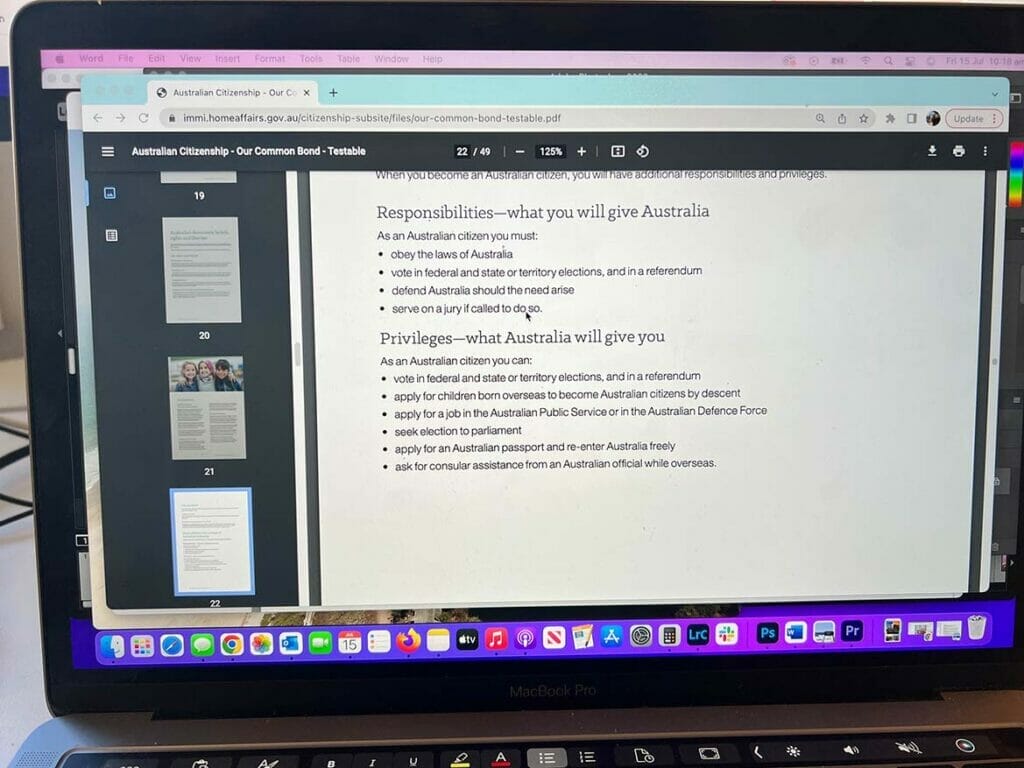 citizenship-test-australia-practice-test - Londoner In Sydney