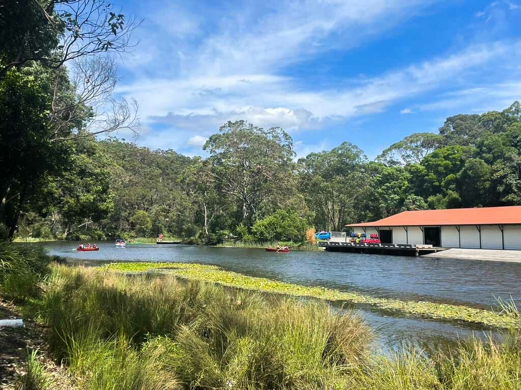 kayaking-Royal-National-Park-Audley-Boatshed