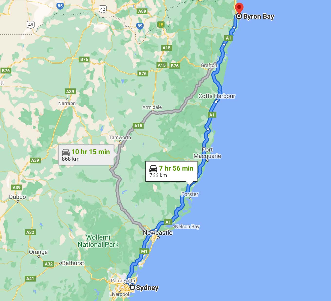 22 Places To Stop On Your Sydney To Byron Bay Road Trip