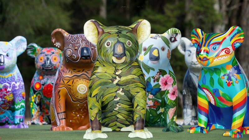 Hello Koalas Sculpture Trail