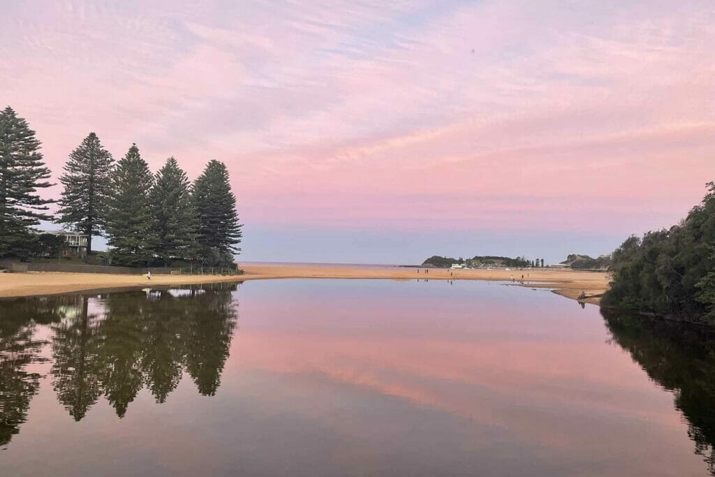 Terrigal-Lagoon-Sunset - Londoner In Sydney Terrigal-Lagoon-Sunset