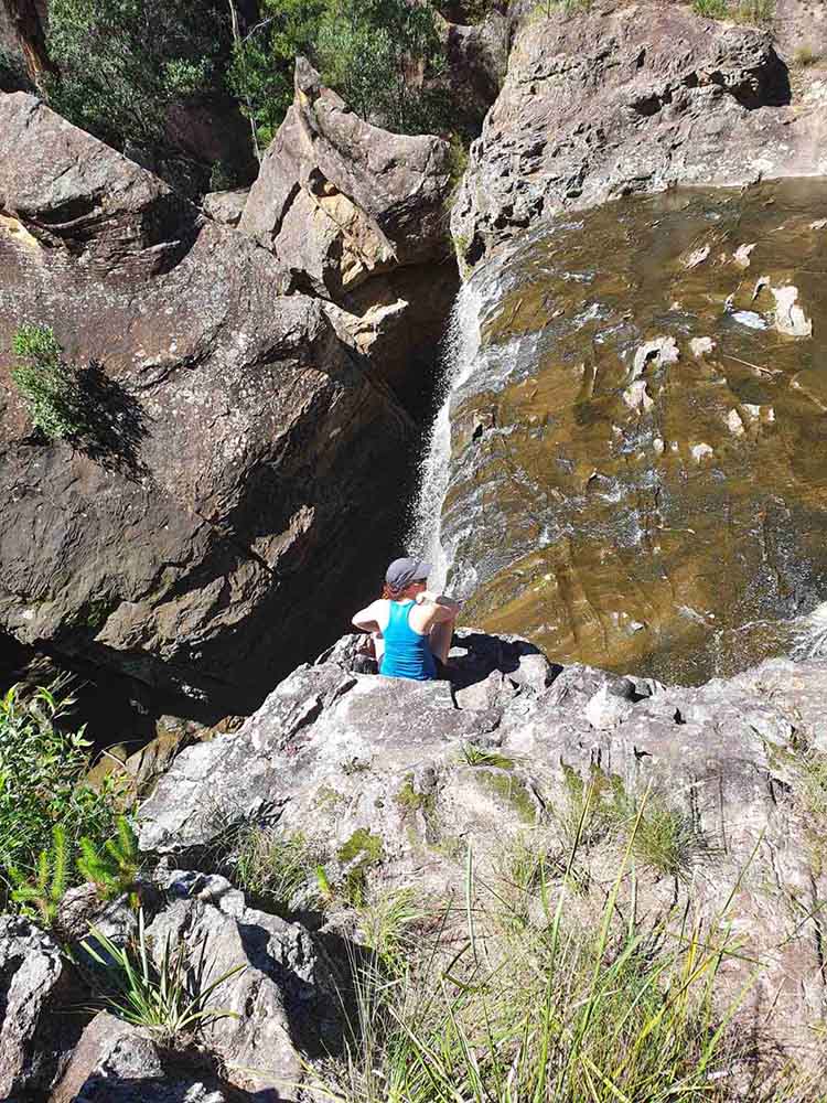 Forty-Foot-Falls-box-vale-walking-track-sydney