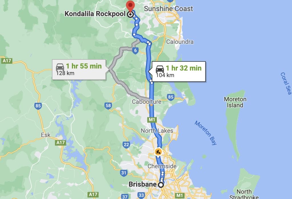 kondalilla-falls-map - Londoner In Sydney kondalilla-falls-map