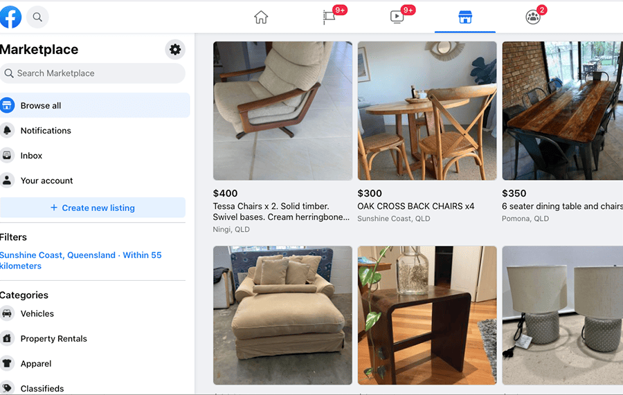 buying-second-hand-furniture-sunshine-coast - Londoner In Sydney