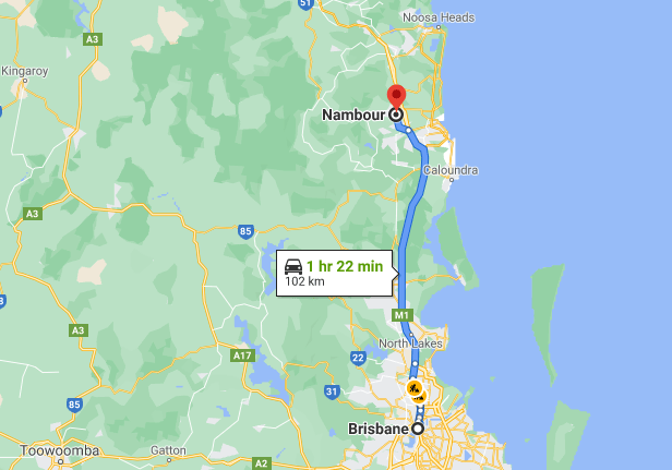 nambour-map - Londoner In Sydney nambour-map
