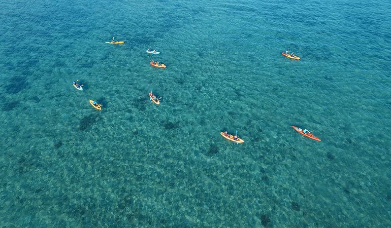 kayak-to-double-island-palm-cove