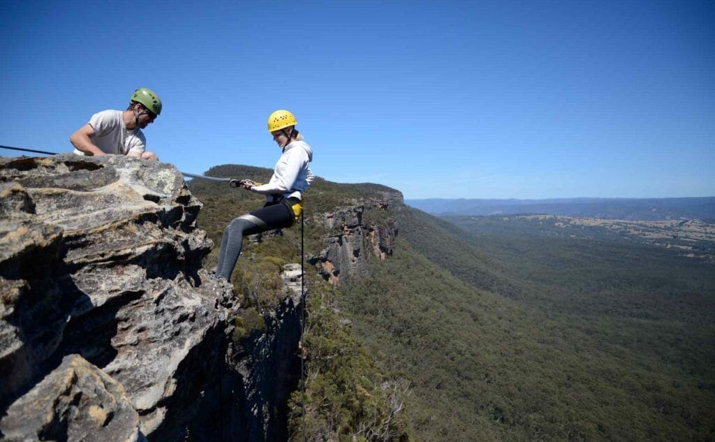 abseiling-blue-mountains - Londoner In Sydney abseiling-blue-mountains