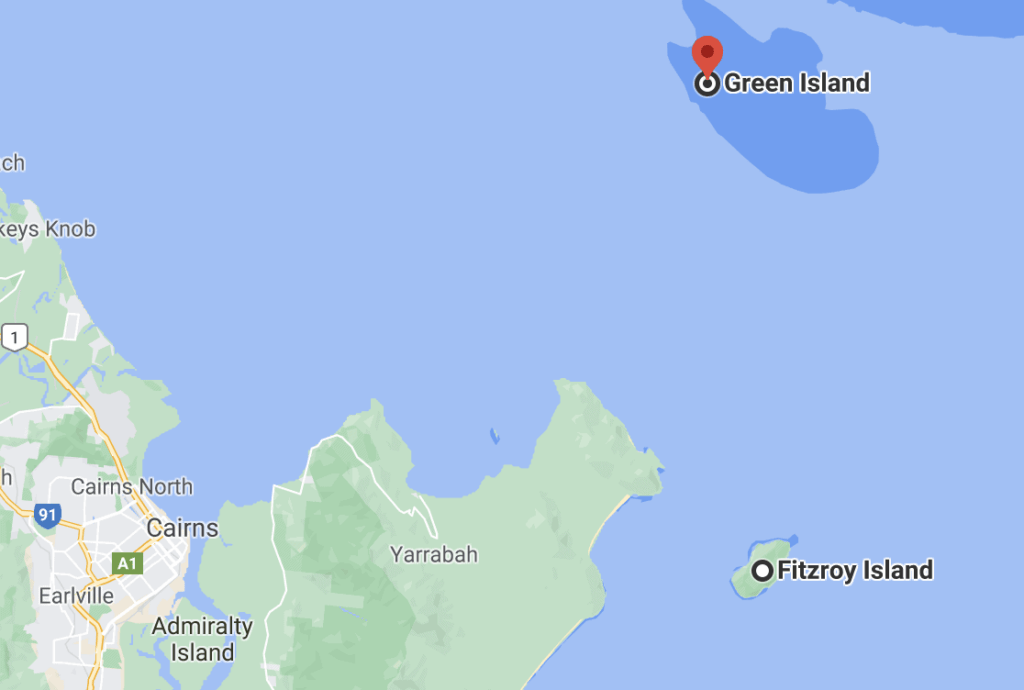 fitzroy-island-map - Londoner In Sydney fitzroy-island-map