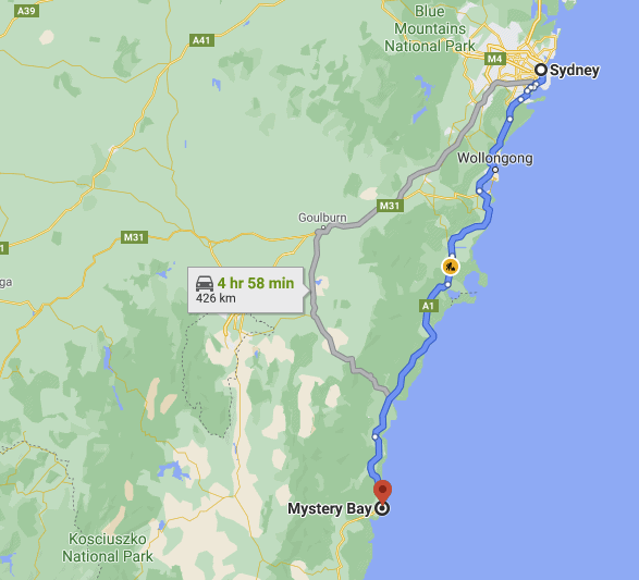mystery-bay-map - Londoner In Sydney mystery-bay-map