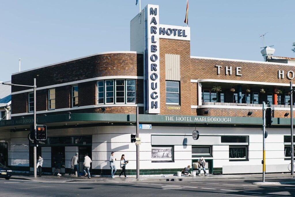 the-marlborough-hotel-newtown - Londoner In Sydney the-marlborough-hotel-newtown