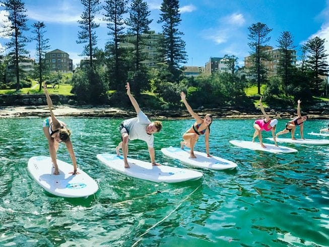 sup-yoga-in-manly-fun-date-ideas-in-sydney - Londoner In Sydney sup-yoga-in-manly-fun-date-ideas-in-sydney