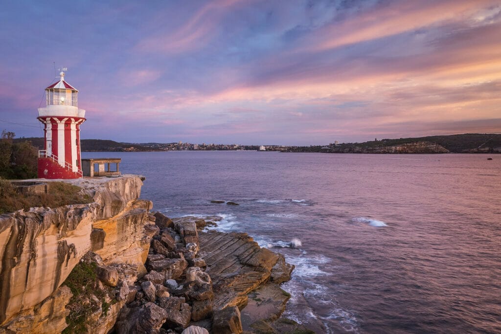 hornby-lighthouse-sunrise-in-sydney - Londoner In Sydney hornby-lighthouse-sunrise-in-sydney