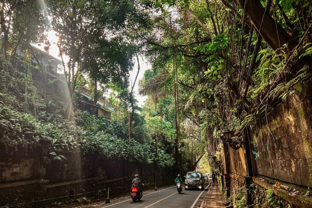 walking-in-bali