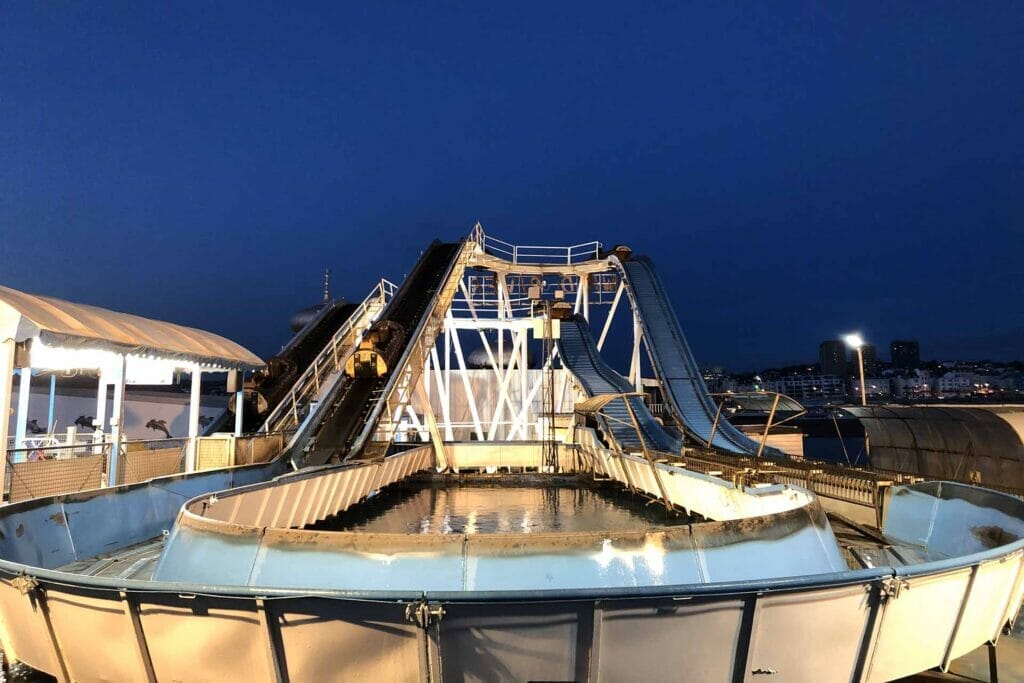 brighton-palace-pier-log-flume-ride - Londoner In Sydney brighton-palace-pier-log-flume-ride