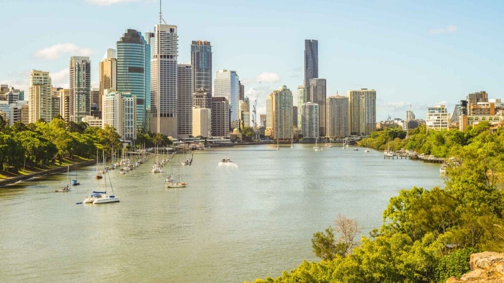 Kangaroo-Point-Cliffs-Sunrise-in-Brisbane - Londoner In Sydney Kangaroo-Point-Cliffs-Sunrise-in-Brisbane