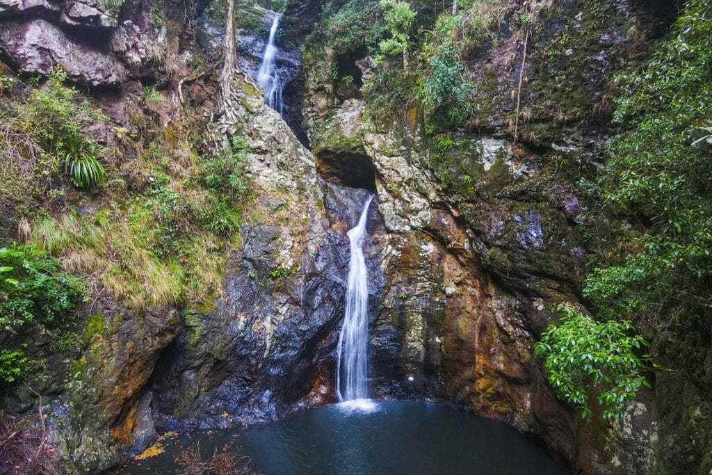 Gorge-Falls-In-Tallebudgera-valley - Londoner In Sydney Gorge-Falls-In-Tallebudgera-valley